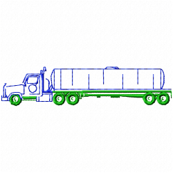 Truck Embroidery Design 12 Truck Embroidery Design 12